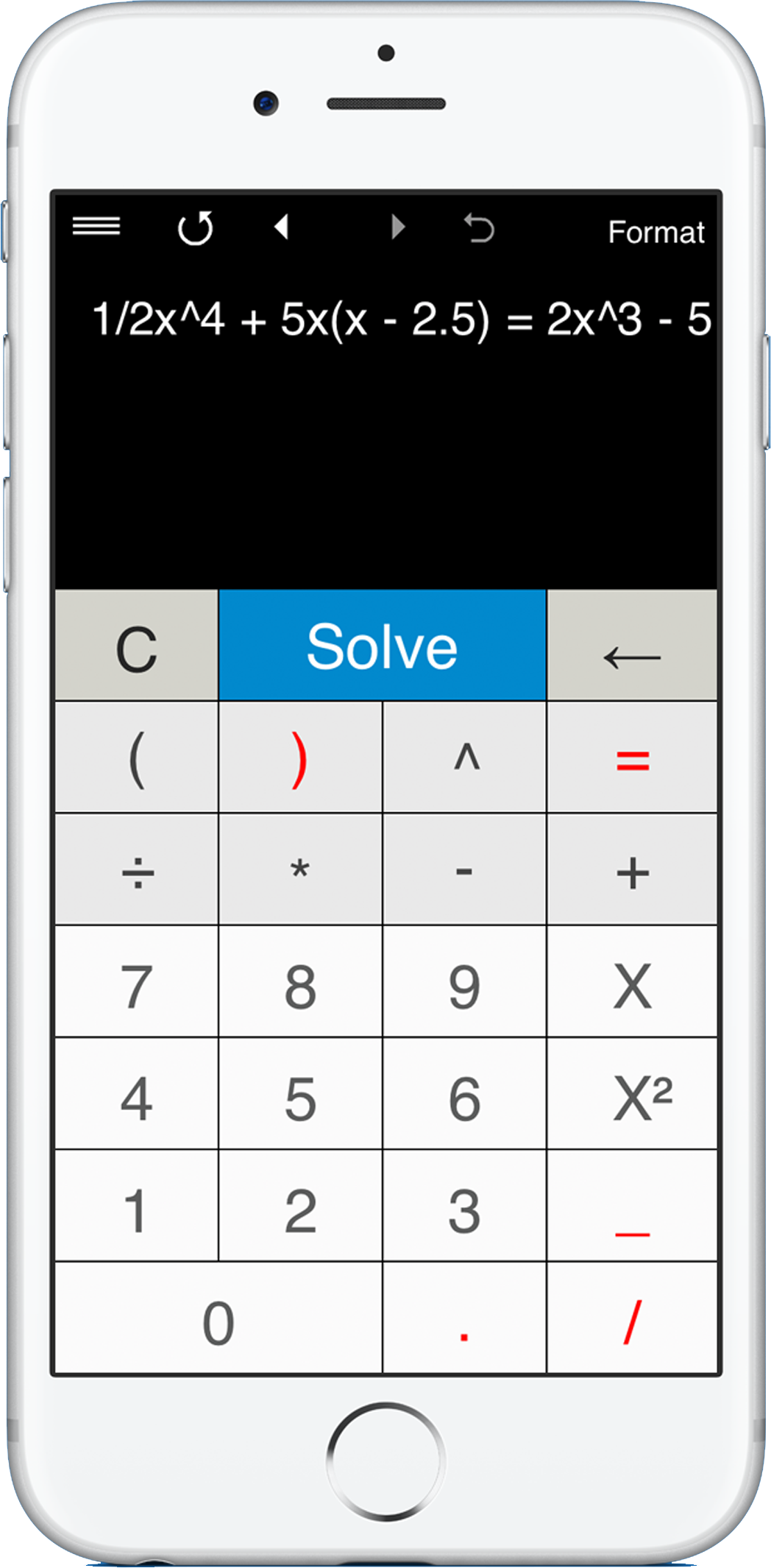 Quartic Equation calculator