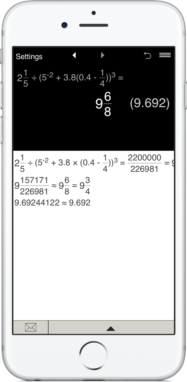 Convert and reduce fractions